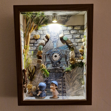 Sous l'Arc de la Locomotive